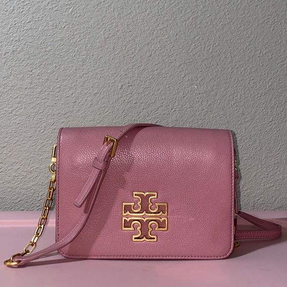 Tory Burch Bags Tory Burch Britten Crossbody Purse Pink Poshmark